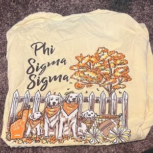 Phi sigma sigma 2018 homecoming t shirt